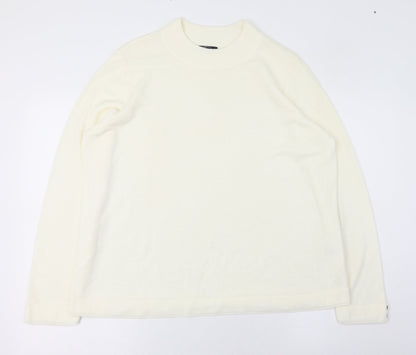 Womens UK Size L BM Ivory Pullover Jumper
