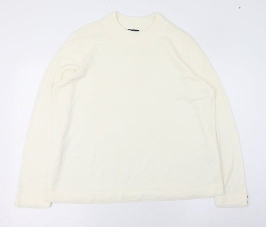 Womens UK Size L BM Ivory Pullover Jumper