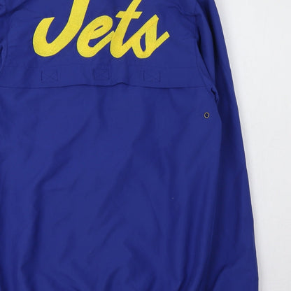 Mens UK Size 2XS Phase One Blue Bomber Jacket