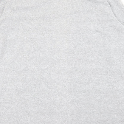 George Womens Grey V-Neck  Polyester Cape Jumper Size 12