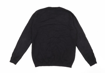 Mens UK Size M Burton Black Pullover Sweatshirt