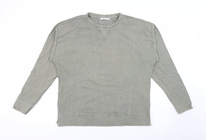 Womens UK Size M EDC Green Pullover Jumper