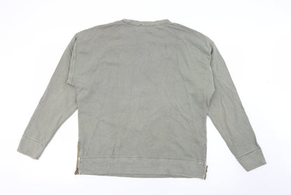 Womens UK Size M EDC Green Pullover Jumper