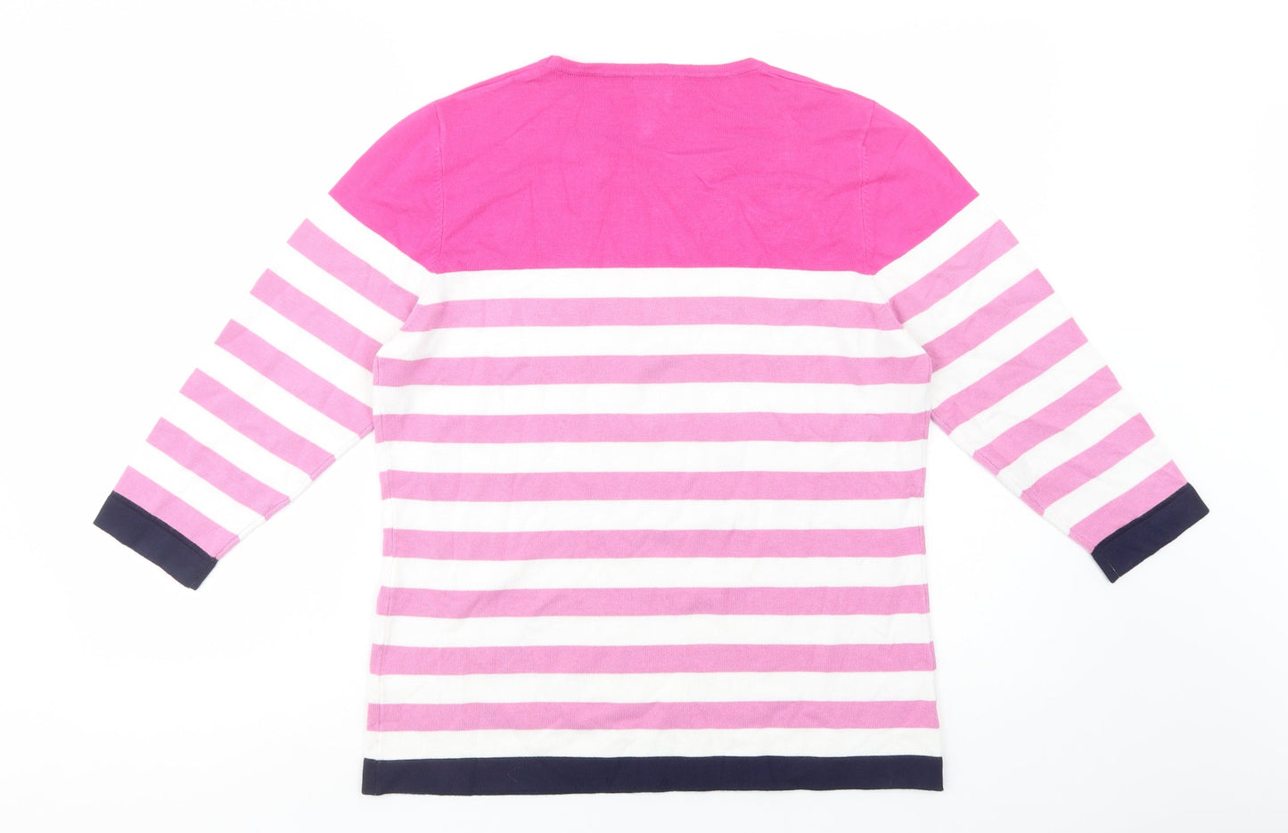 Womens UK Size M Nina Murati Pink Pullover Jumper