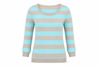 Womens UK Size XS H&M Blue Pullover Jumper