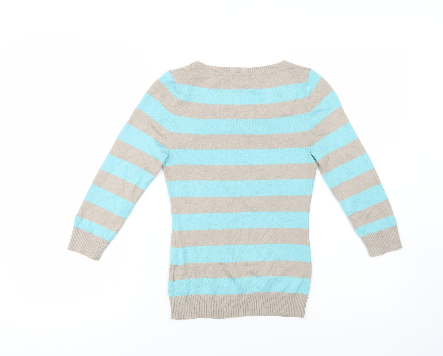 Womens UK Size XS H&M Blue Pullover Jumper