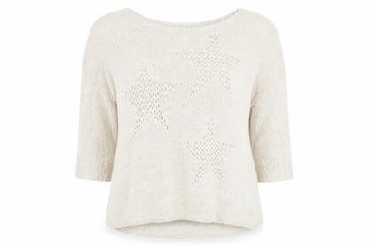 Womens UK Size L Only Beige Pullover Jumper