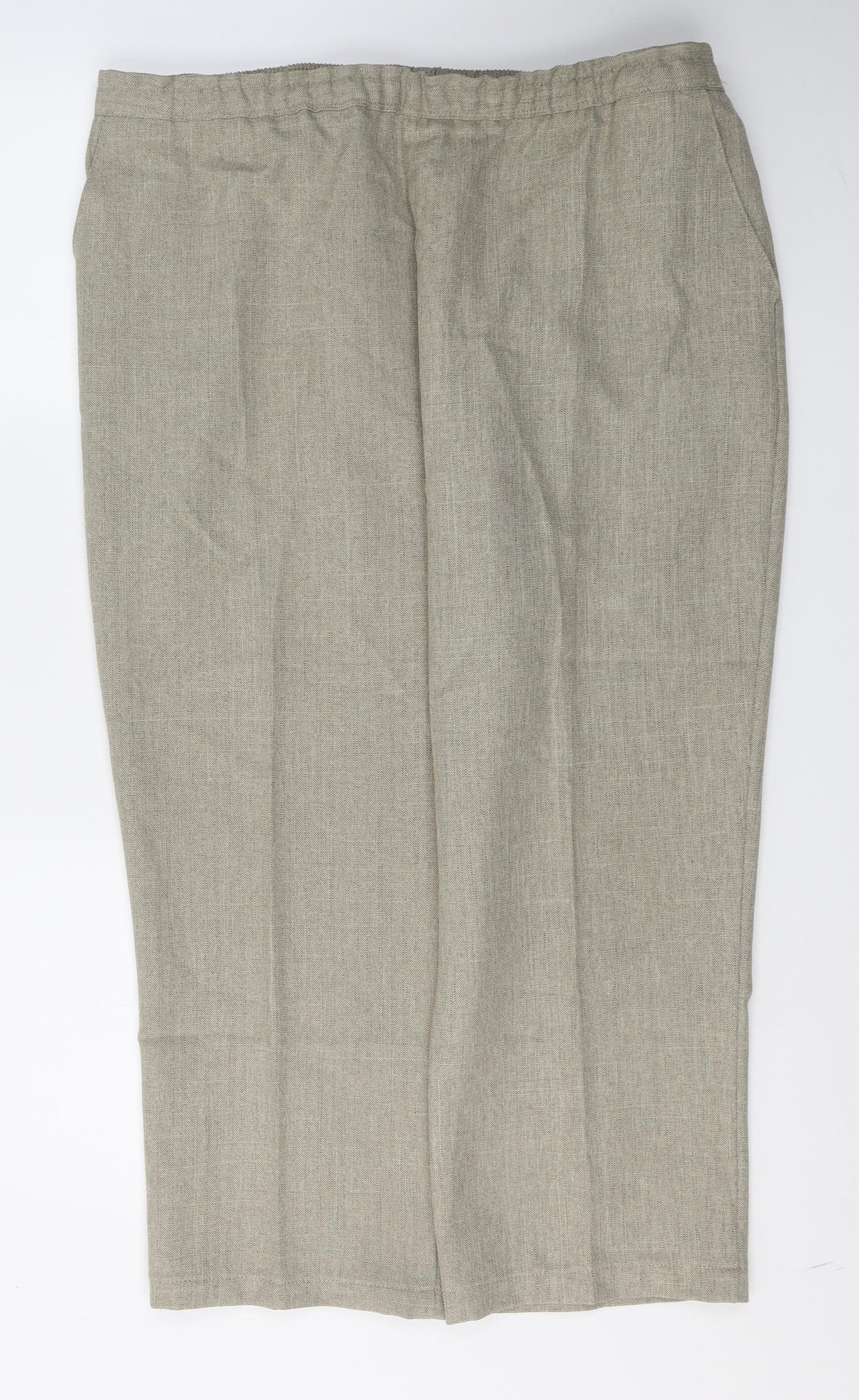 Womens UK Size 22 ARISTA Regular Fit  Beige Trousers