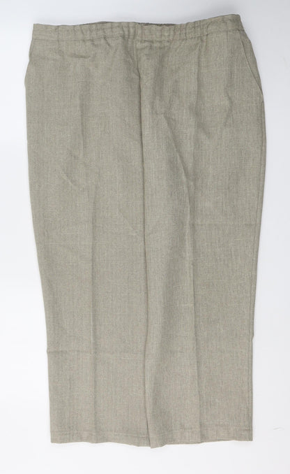 Womens UK Size 22 ARISTA Regular Fit  Beige Trousers