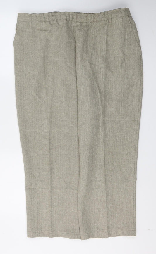 Womens UK Size 22 ARISTA Regular Fit  Beige Trousers