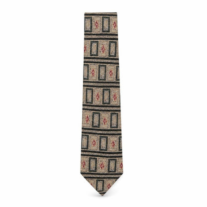 Mens Marks and Spencer Multicoloured Geometric  Pointed Tie