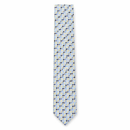 Mens Soprano Multicoloured Plaids & Checks  Pointed Tie