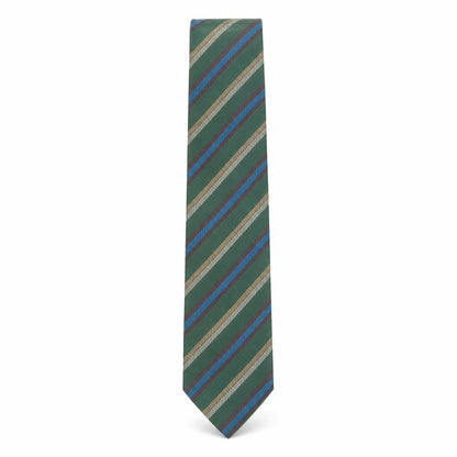 Mens Cerruti Multicoloured Striped  Pointed Tie