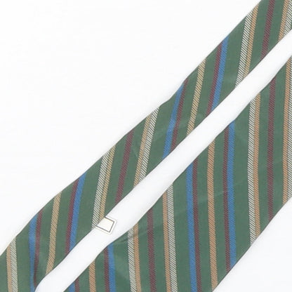 Mens Cerruti Multicoloured Striped  Pointed Tie