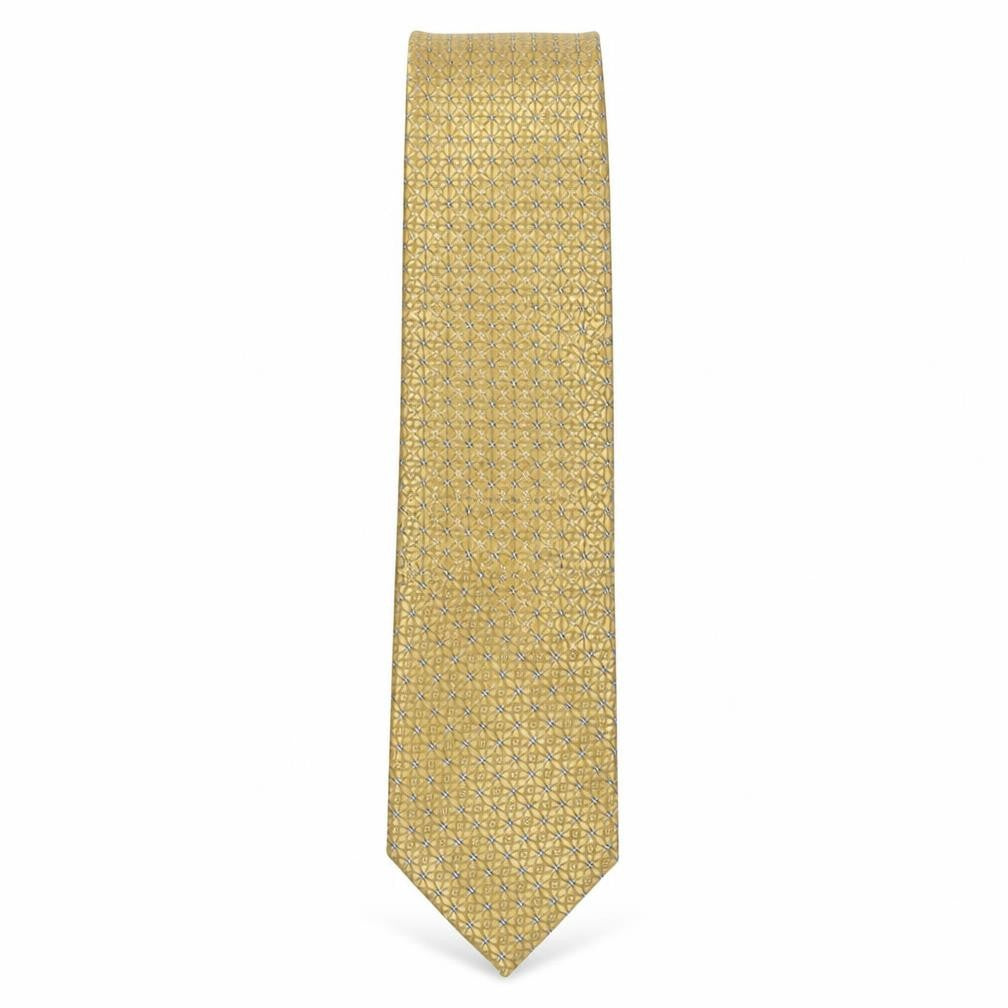 Mens Scott & Taylor Multicoloured Geometric  Pointed Tie