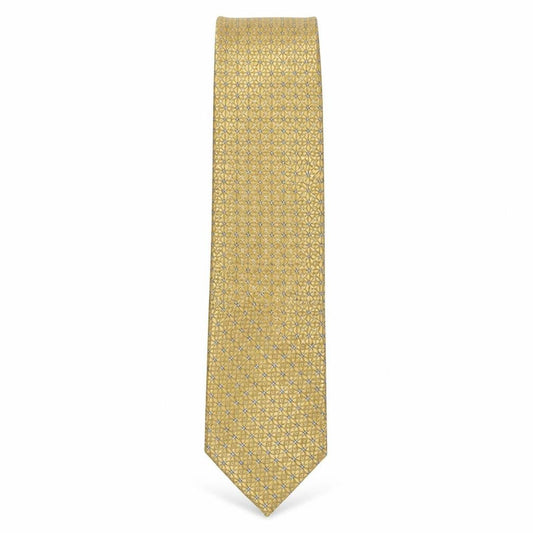 Front view of Scott & Taylor men’s multicoloured geometric polyester pointed tie one size