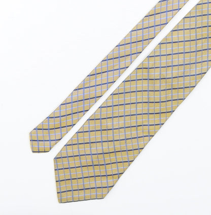 Van Girls  Mens Multicoloured Plaids & Checks Silk Pointed Tie One Size