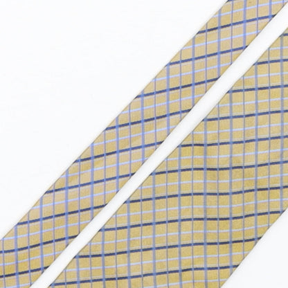 Van Girls  Mens Multicoloured Plaids & Checks Silk Pointed Tie One Size