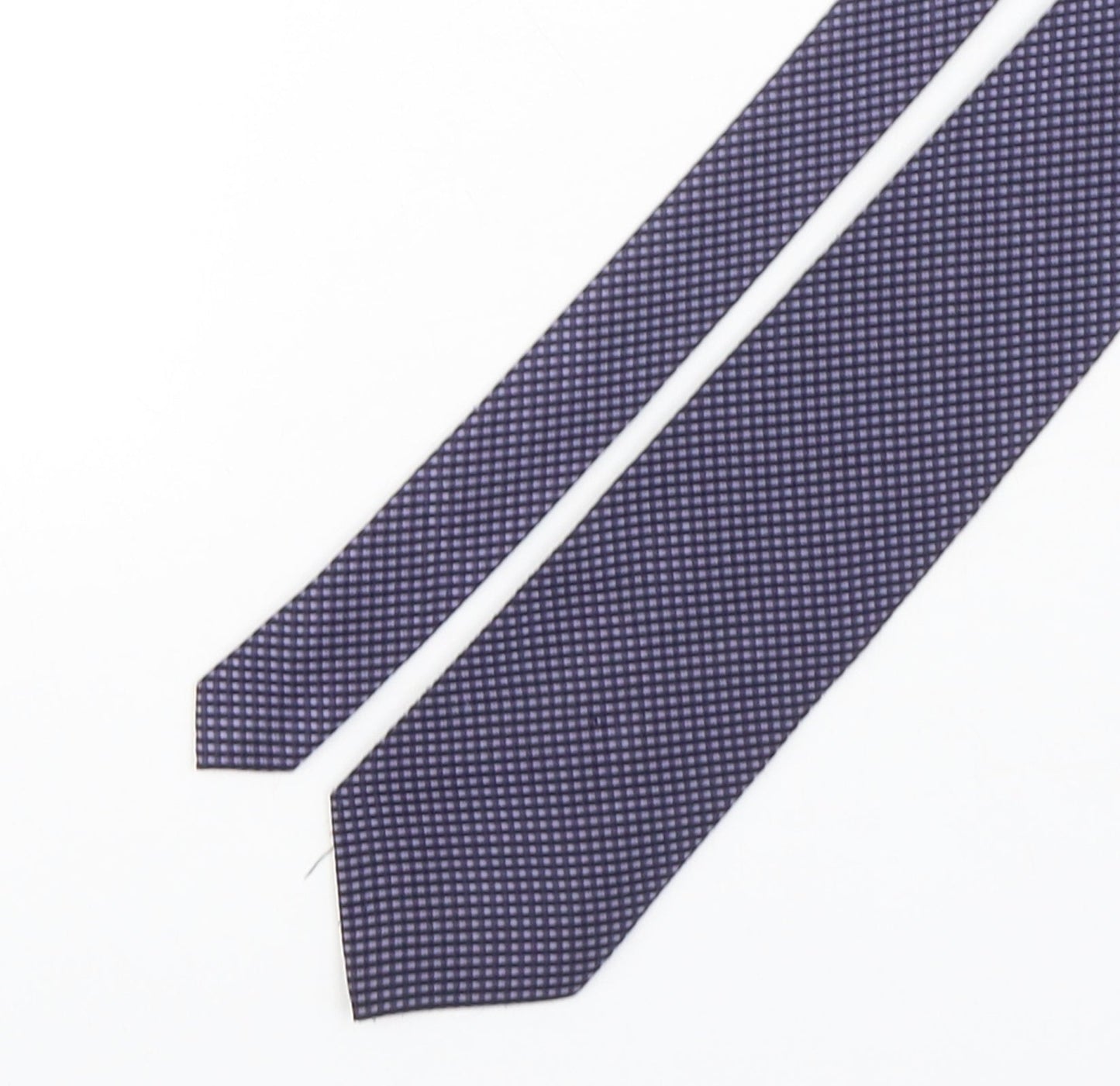 Mens Debenhams Multicoloured Plaids & Checks  Pointed Tie