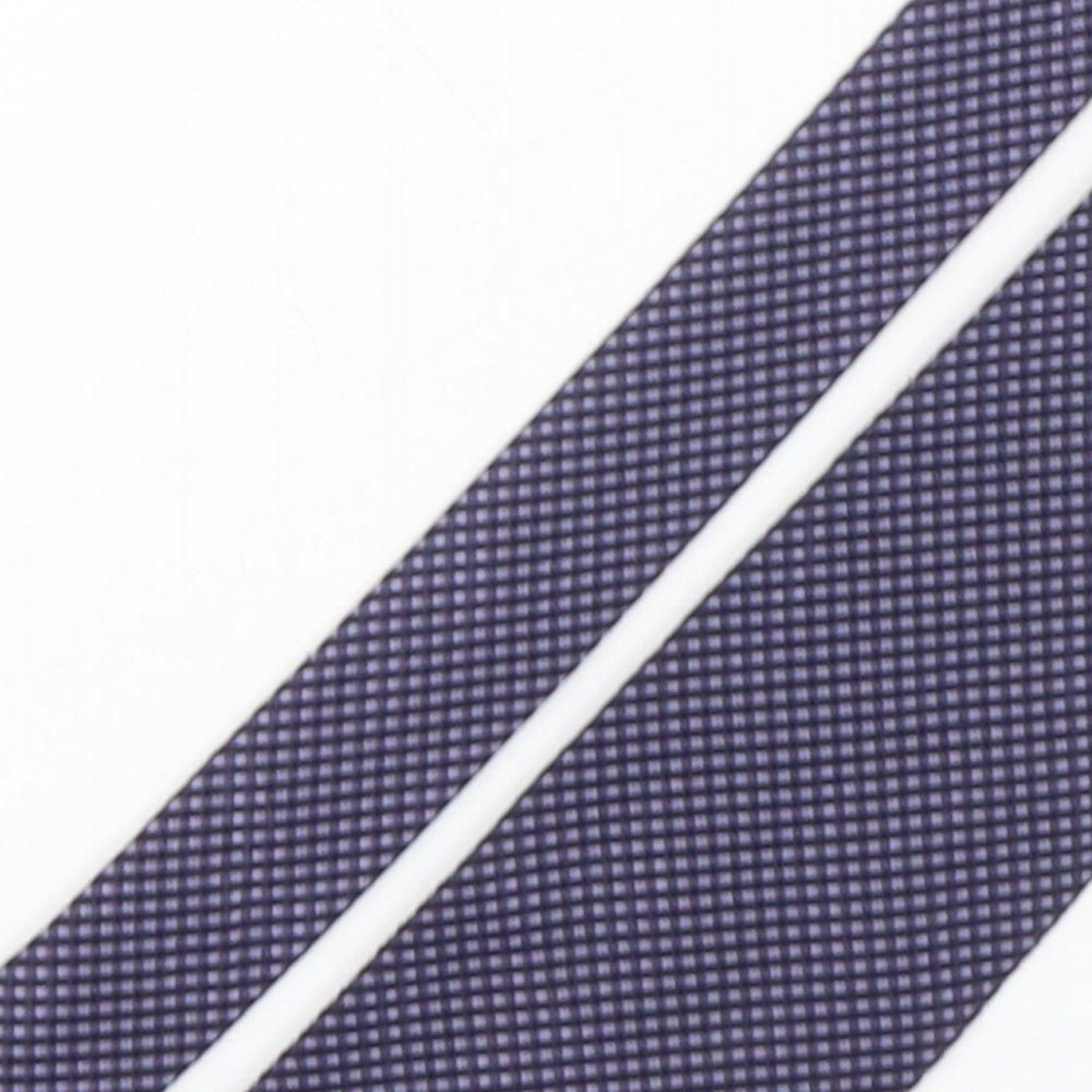 Mens Debenhams Multicoloured Plaids & Checks  Pointed Tie
