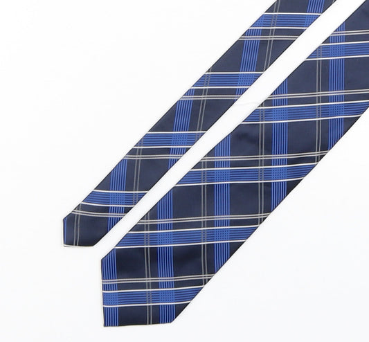Greenwoods Mens Multicoloured Plaids & Checks Polyester Pointed Tie One Size