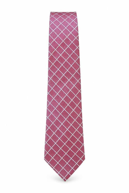 Mens Marks and Spencer Multicoloured Plaids & Checks  Pointed Tie