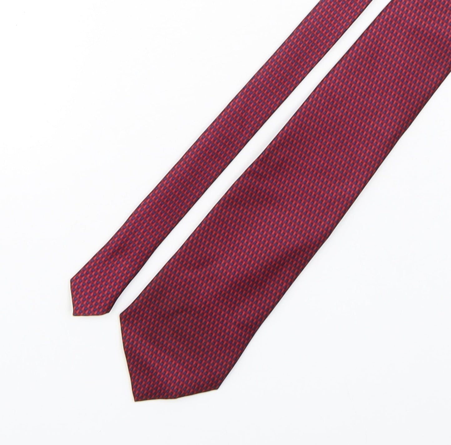Mens Debenhams Multicoloured Plaids & Checks  Pointed Tie