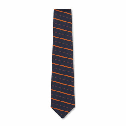 Mens Jacques Estier Multicoloured Striped  Pointed Tie