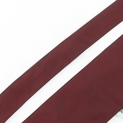 NEXT Mens Red  Silk Pointed Tie One Size
