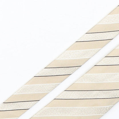 Racing Green  Mens Multicoloured Striped Silk Pointed Tie One Size