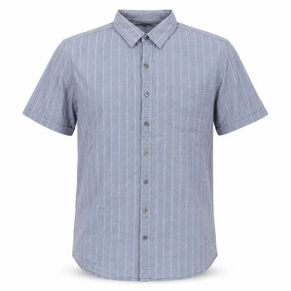 Mens UK Size XL Marc Anthony Blue  Button-Up Short Sleeve Casual Shirt