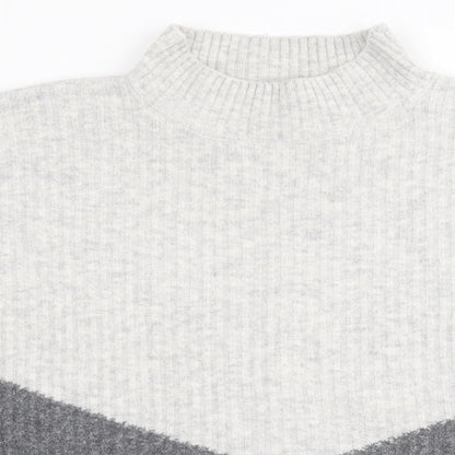 Womens UK Size M Marks and Spencer Grey Pullover Jumper