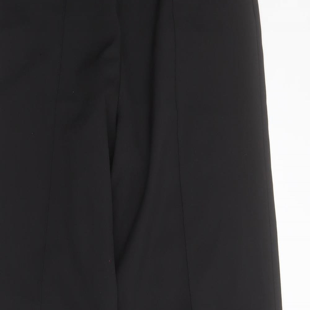 Womens UK Size 8 PRETTYLITTLETHING Regular Fit  Black Trousers