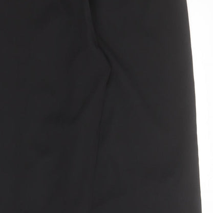 Womens UK Size 8 PRETTYLITTLETHING Regular Fit  Black Trousers