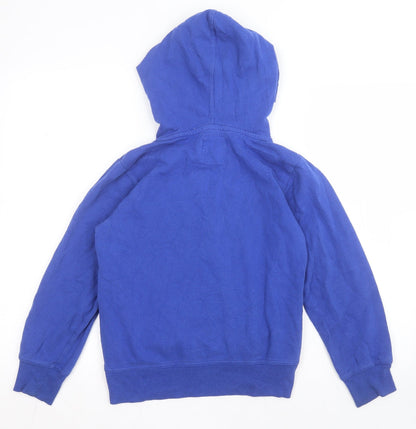 H&M Boys Blue  Cotton Pullover Hoodie Size 9-10 Years   - CINCO LOBOS JUNCTION
