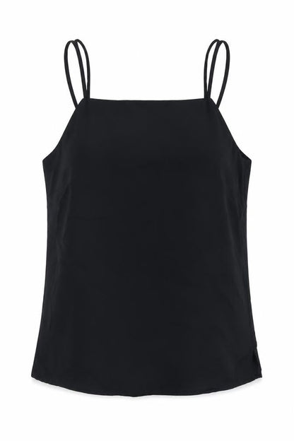 Womens UK Size 10 Marks and Spencer Black Basic Tank