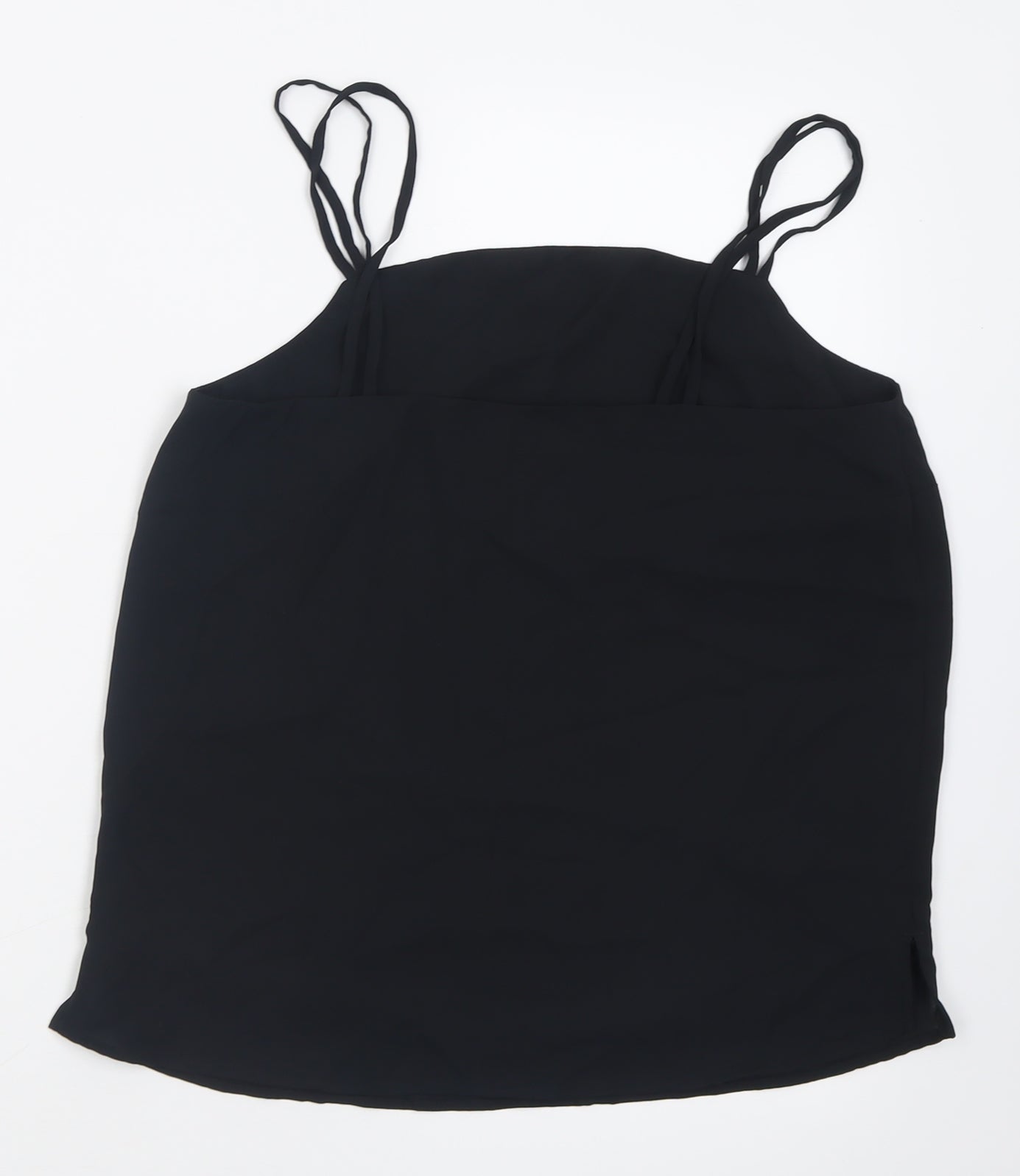 Womens UK Size 10 Marks and Spencer Black Basic Tank