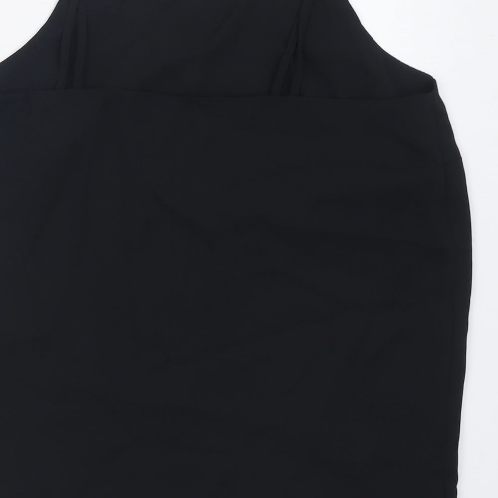 Womens UK Size 10 Marks and Spencer Black Basic Tank