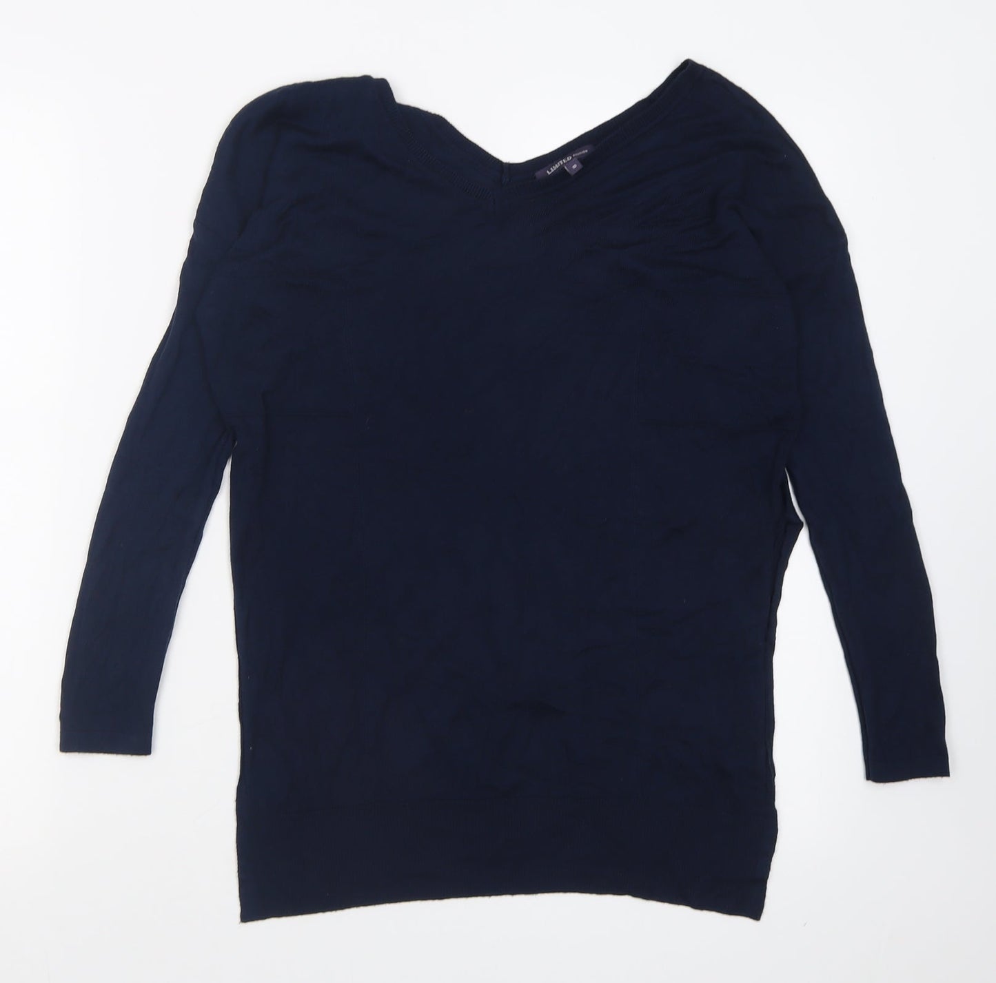 Womens UK Size 10 Marks and Spencer Blue Pullover Jumper