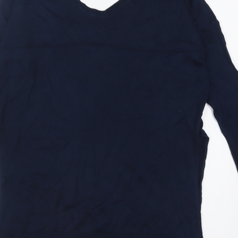 Womens UK Size 10 Marks and Spencer Blue Pullover Jumper