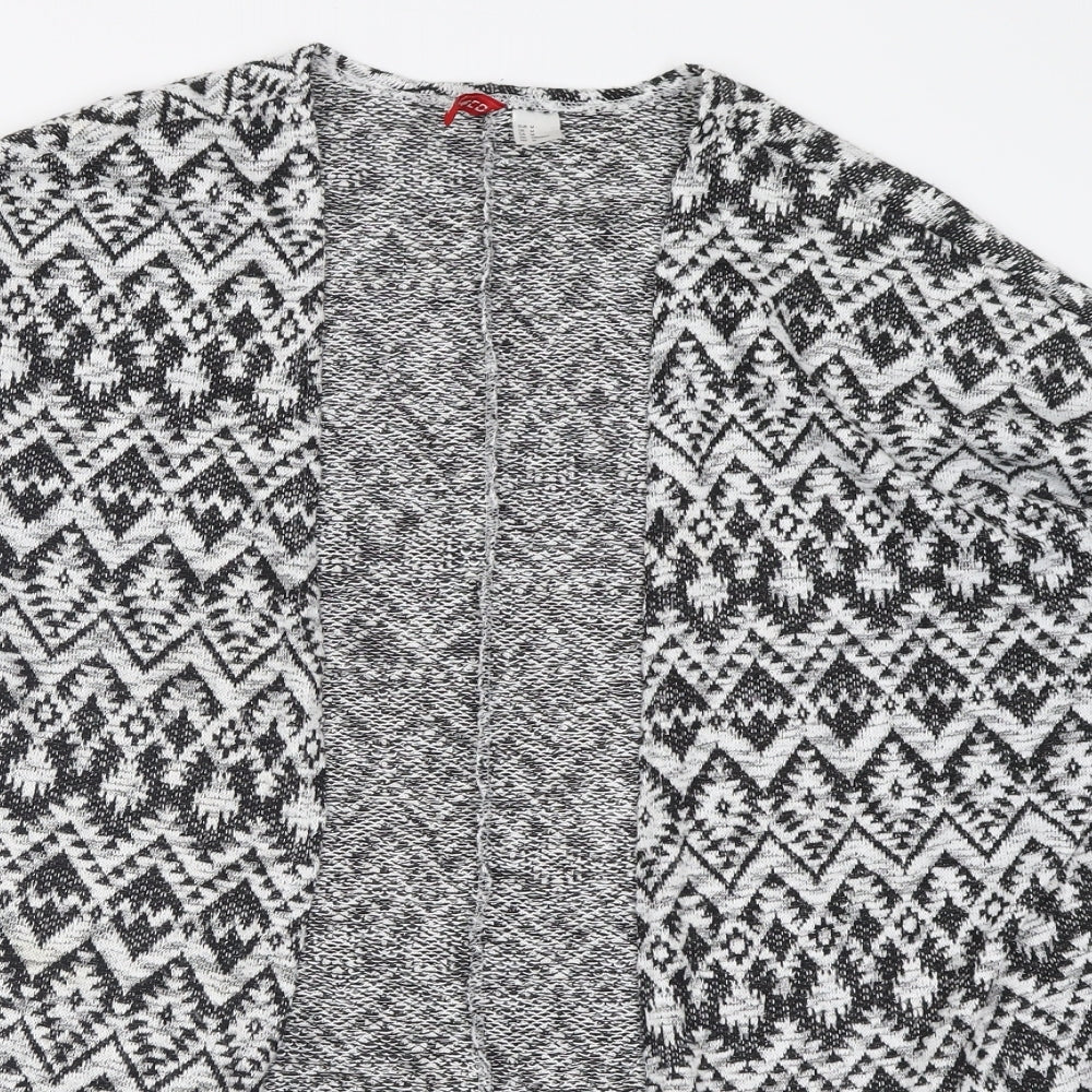 Womens UK Size M H&M Black Cardigan Jumper