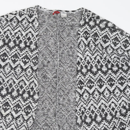 Womens UK Size M H&M Black Cardigan Jumper