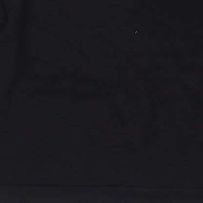 Primark Womens Black  Cotton Pullover Sweatshirt Size 2XS  Pullover