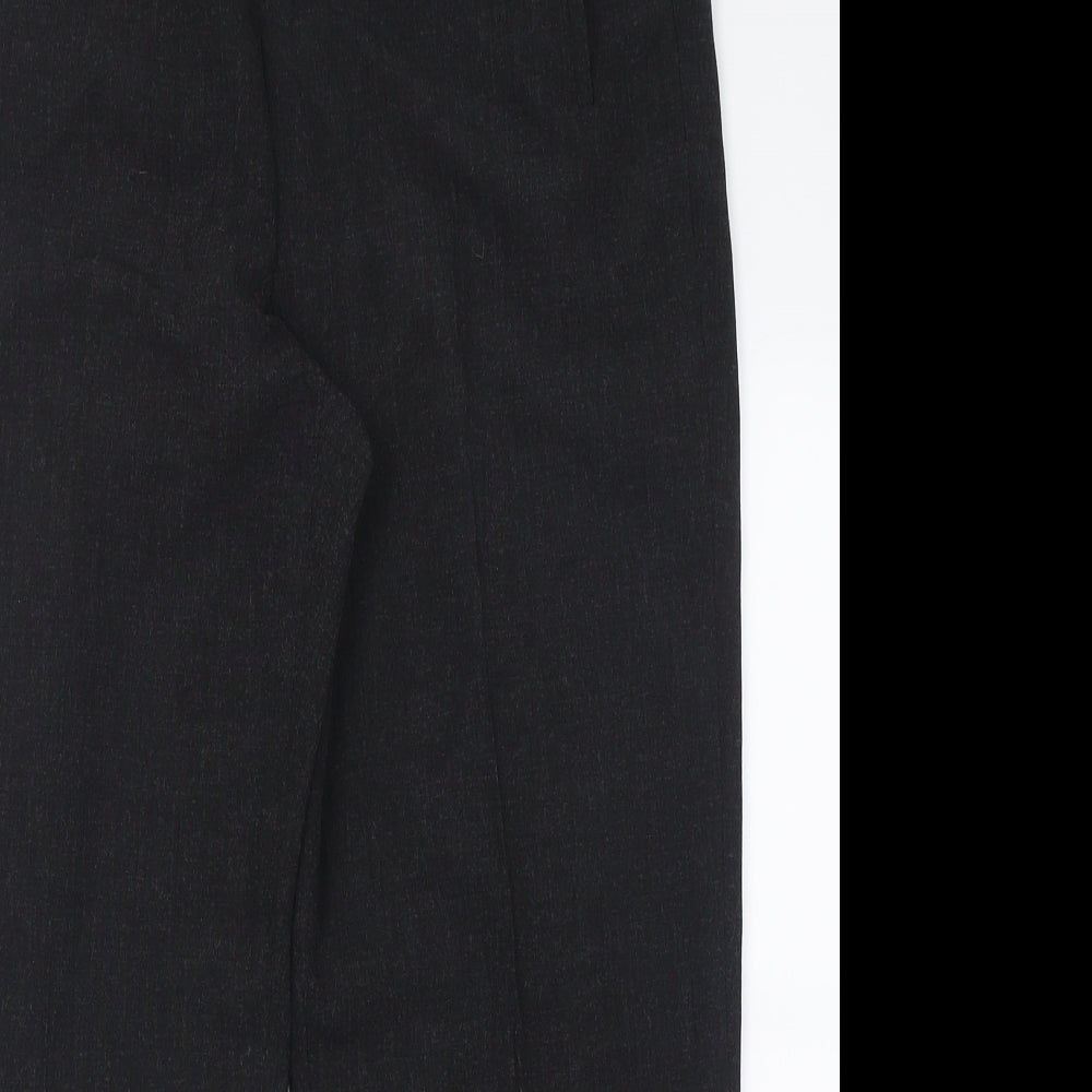 Lakeland Womens Grey  Polyester Trousers  Size 16 L27 in Regular Zip