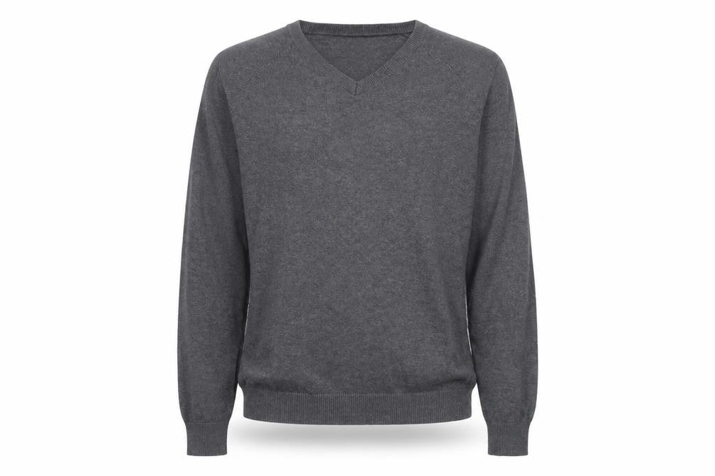 Mens UK Size L New Look Grey Pullover Jumper