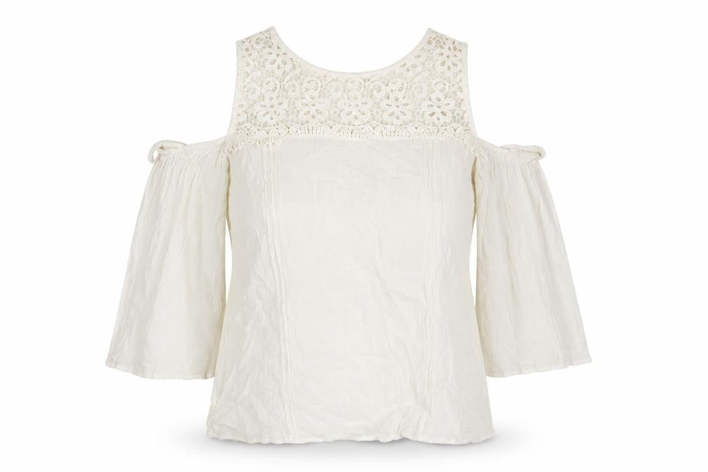 Womens UK Size 14 TU White Basic Blouse