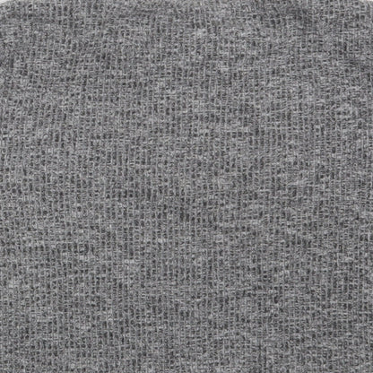 New Look Girls Grey  Polyester Cropped Blouse Size 12-13 Years Round Neck