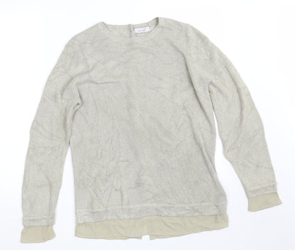 Womens UK Size 12 Marks and Spencer Beige Pullover Jumper