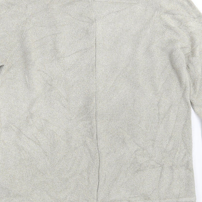 Womens UK Size 12 Marks and Spencer Beige Pullover Jumper