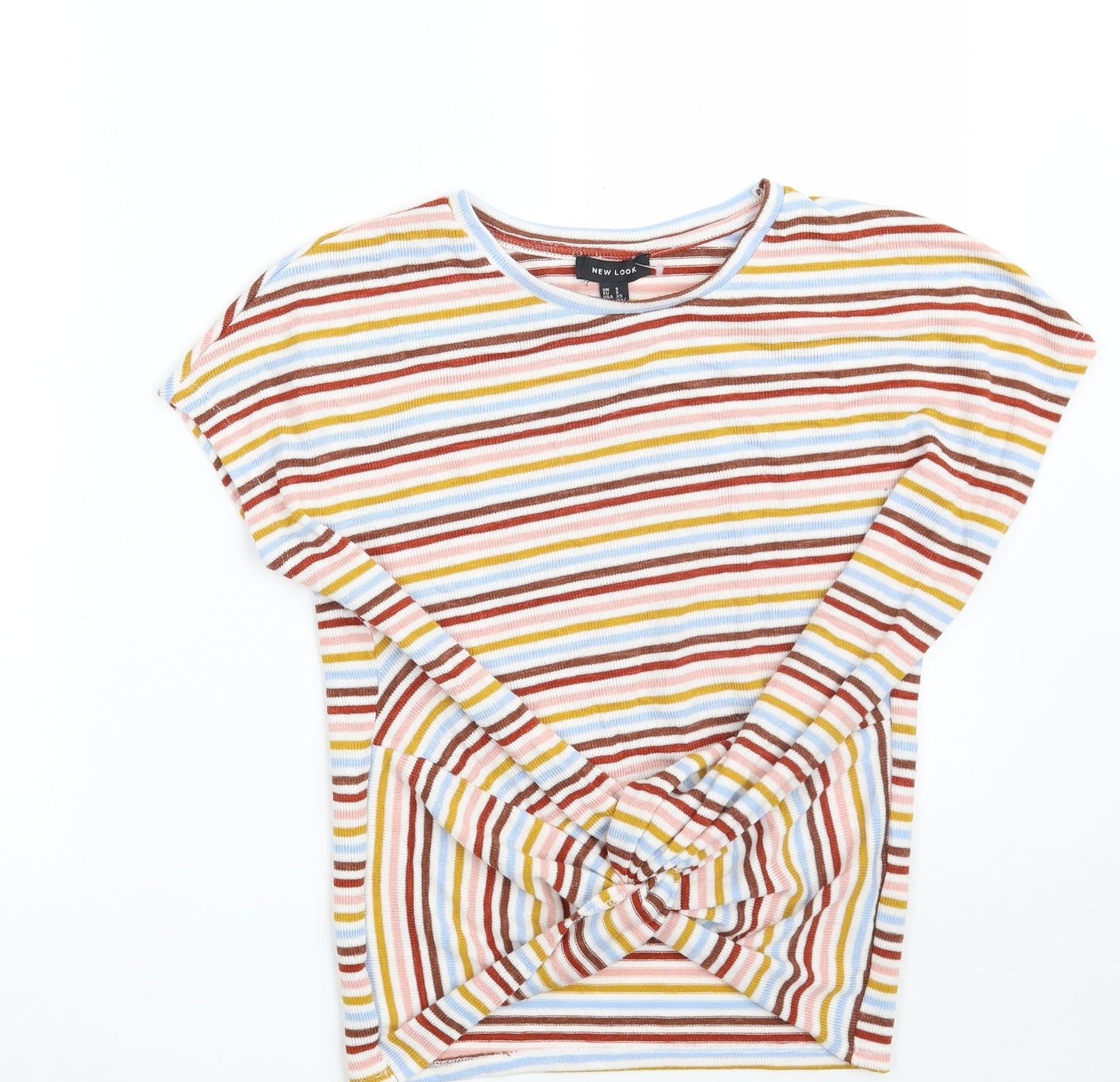 Womens UK Size S New Look Multicoloured Pullover Jumper